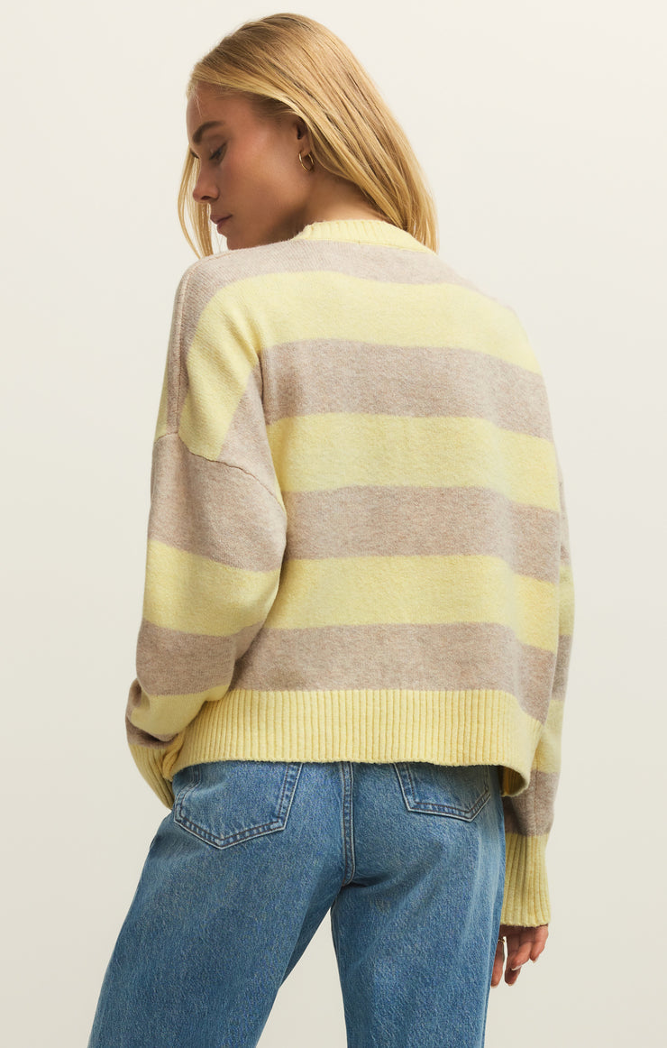 Z Supply Cirrus Strippe Sweater