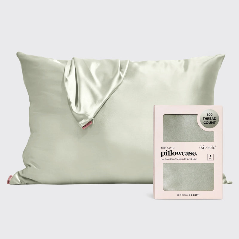 Kitsch Silk Pillow Case in Size Standard + colours