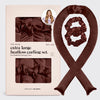 Kitsch XL Heatless Curling Set Chocolate