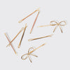 Kitsch Metal Enamel Cloud Bow Set