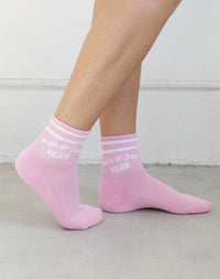 Brunette the Label Mom of the Year Sock