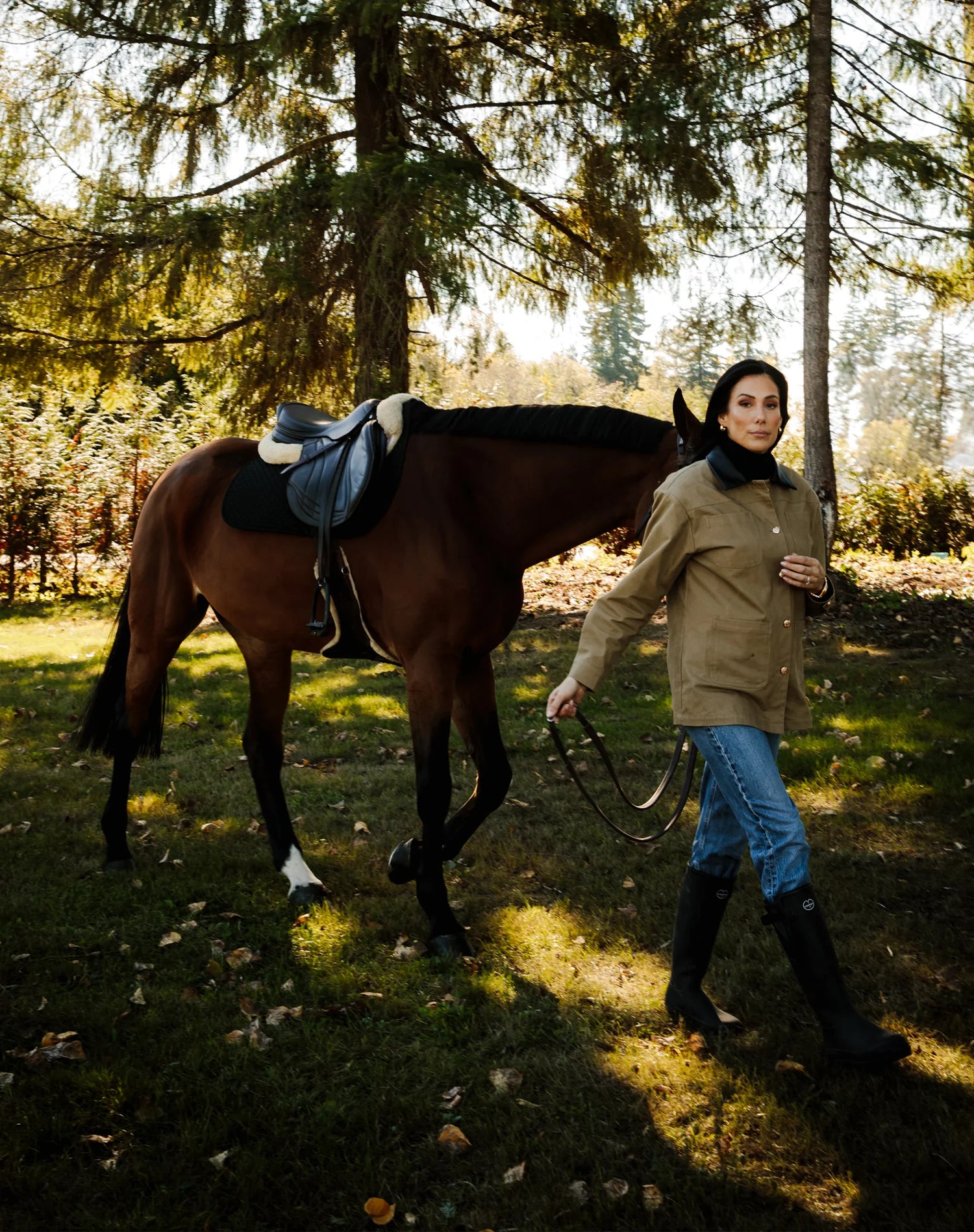 Brunette the Label Barn Coat