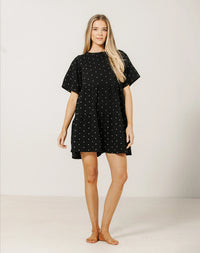 Brunette the Label Tiered Dress