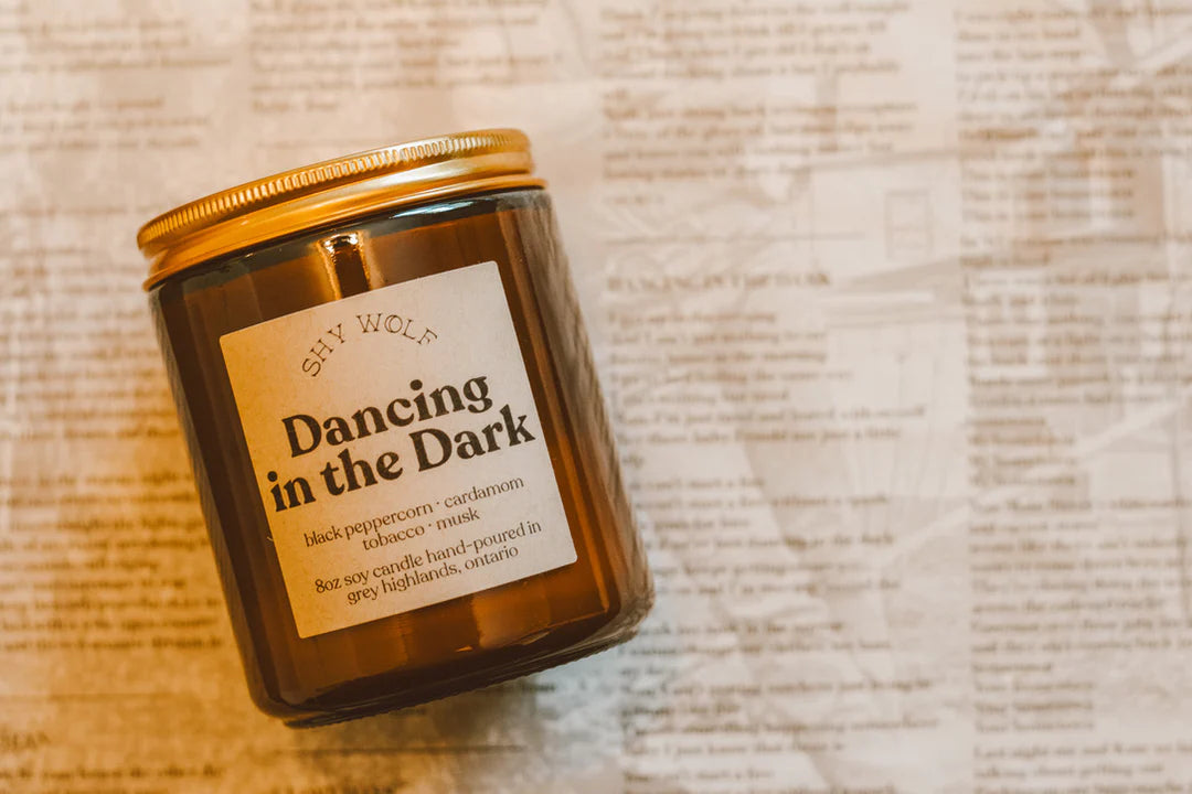 Shy Wolf Dancing in the Dark soy candle