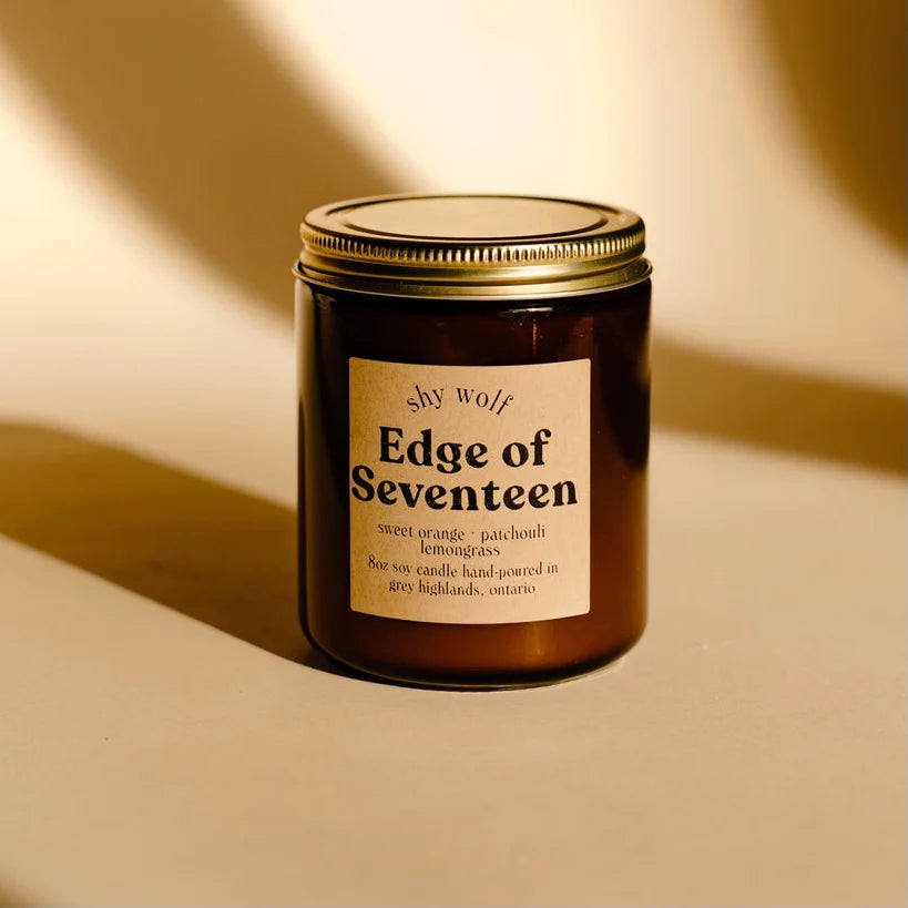 Shy Wolf Edge of Seventeen soy candle