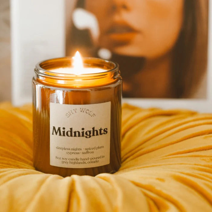 Shy Wolf Midnights soy candle