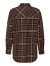Only Julianna Check Loose Top