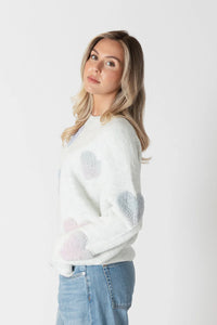 Lyla & Luxe Ajax Sherpa Sweater