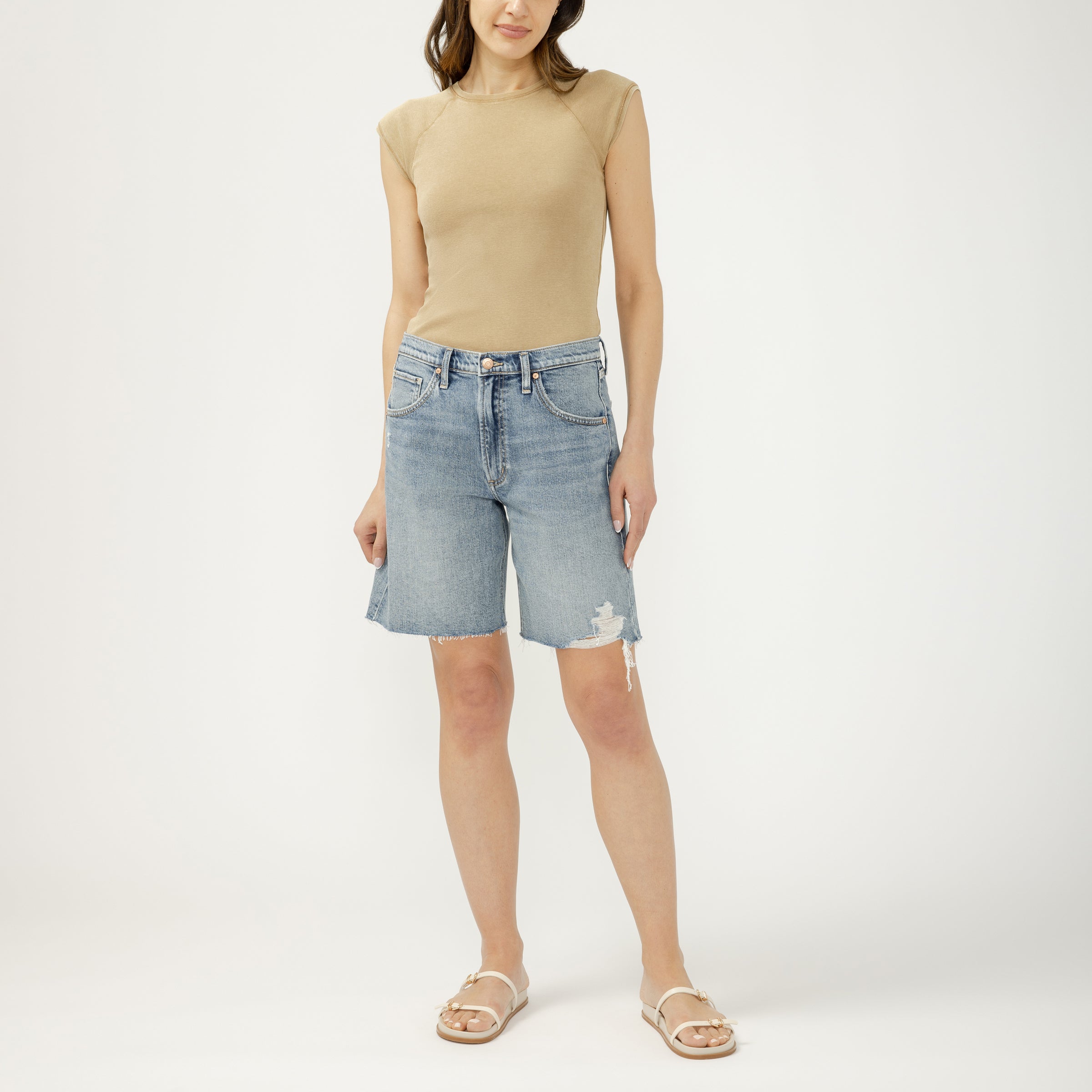 Silver Jeans – Relaxed Bermuda – Solana