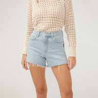 Silver Jeans Sure Thing Short Indigo
