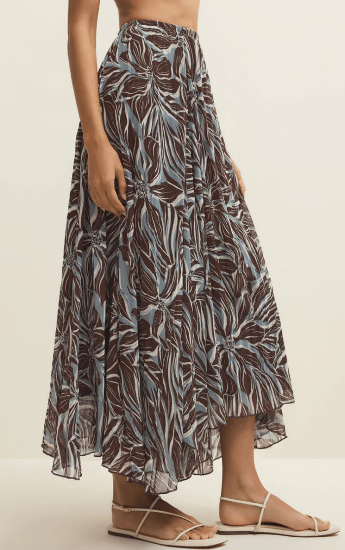 Z Supply Vitoria Zinn Floral Maxi Skirt