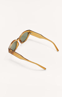 Z Supply Love Sick Sunglasses in Gold
